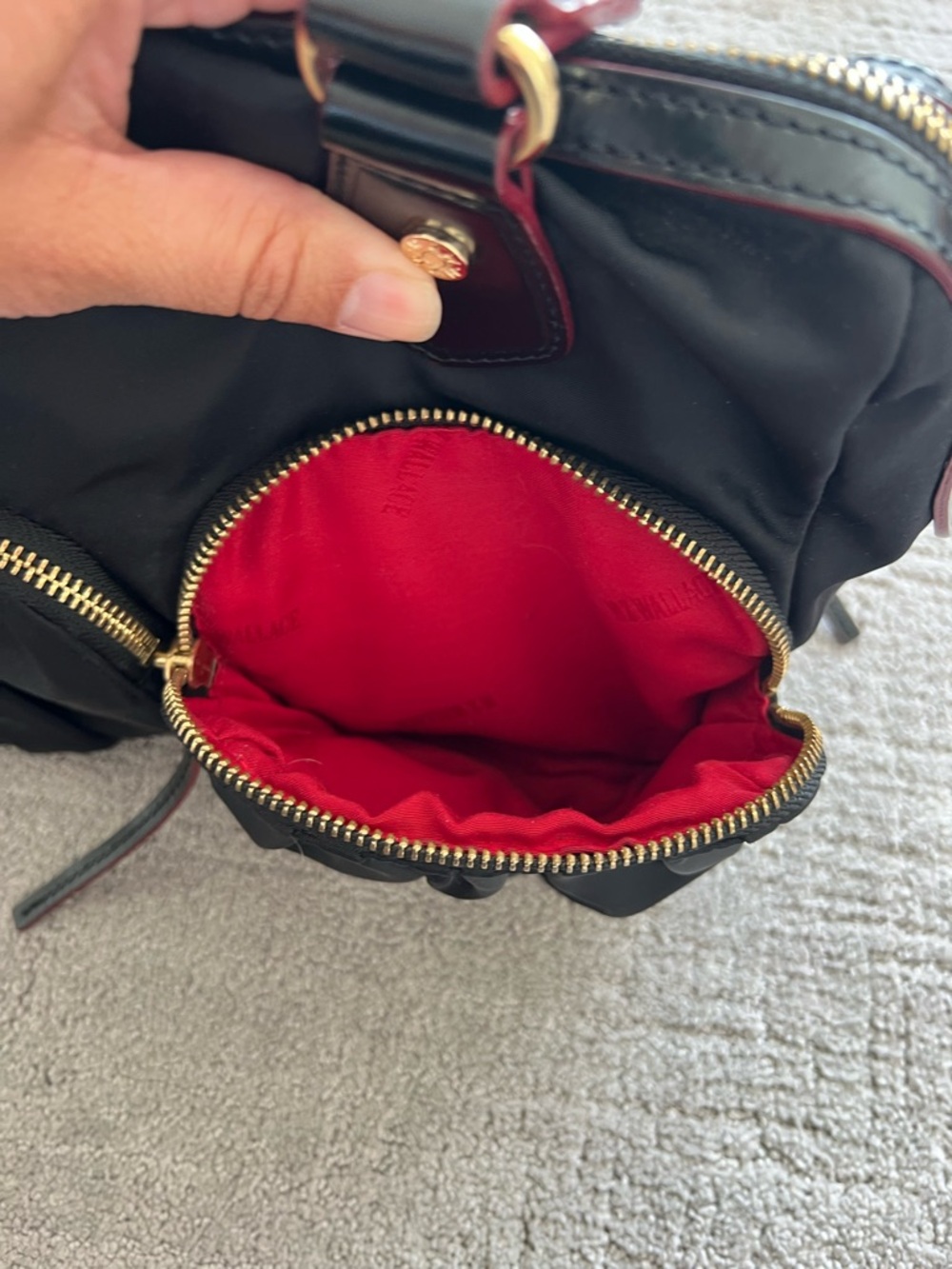 MZ Wallace Jane Bedford Black Shoulder Bag - Picture 10 of 16